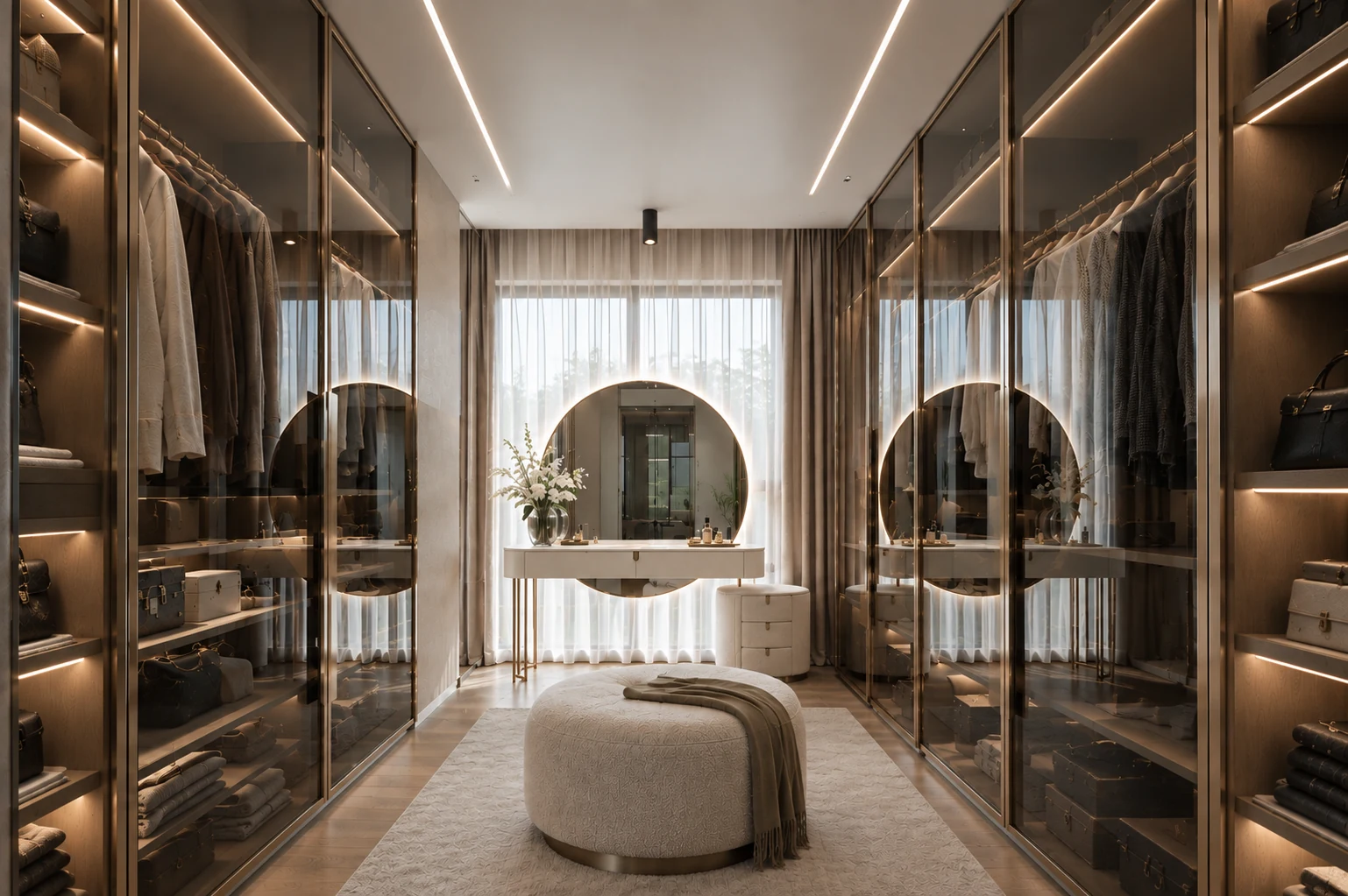 Conception du dressing de la suite parentale